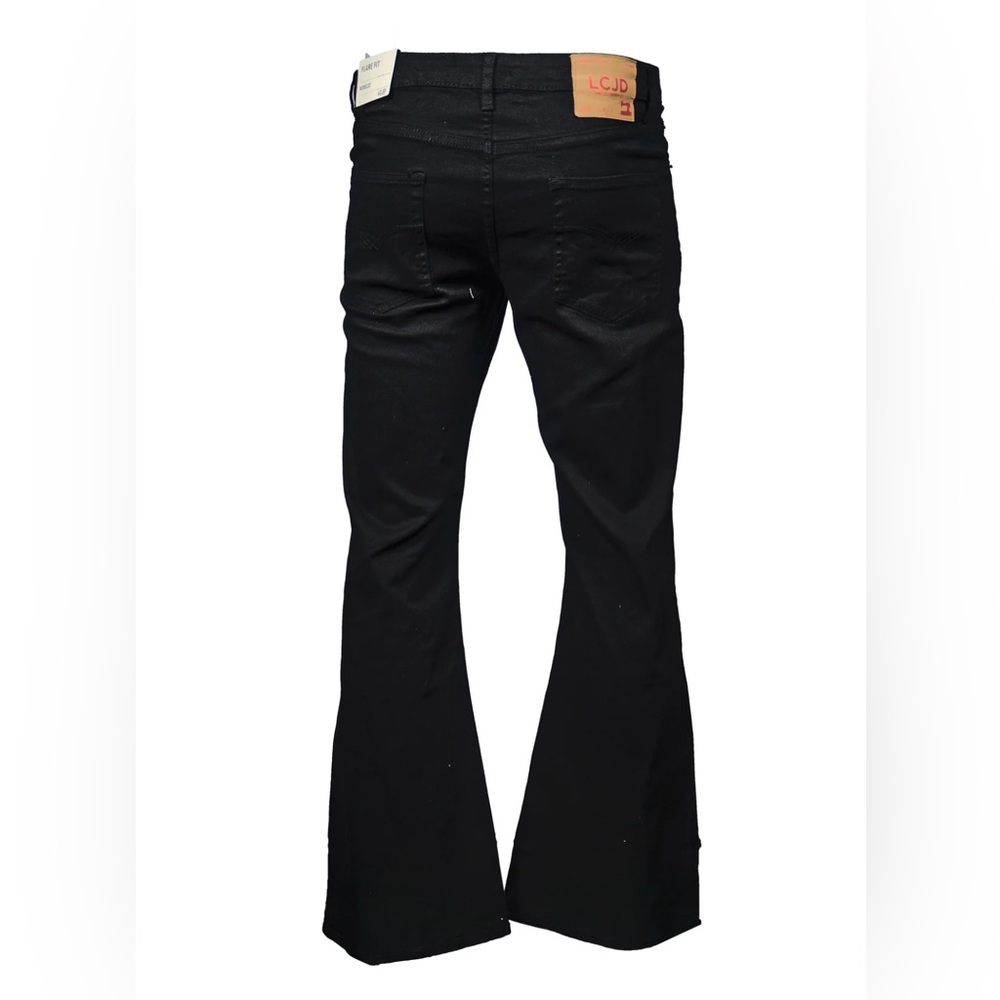 Men's Black LCJ Demin Flare 32x34